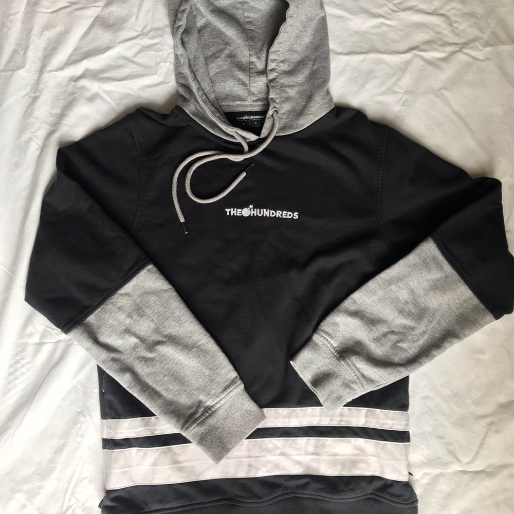 The Hundreds Color Block Hoodie Teen Youth Size Small